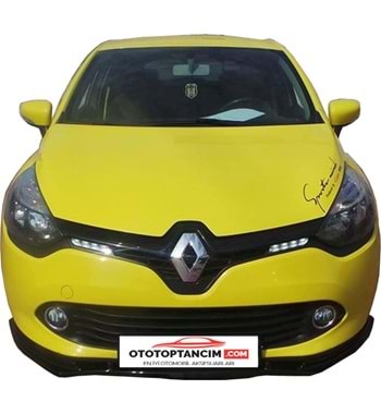 Renault Clio 4 2012 Basic Ön Lip P Black