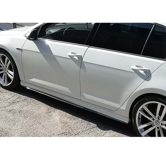 VW Golf MK7 2012 - Marşpiyel Alt Çıta Performance P. Black ,Vakum Set