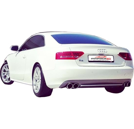 Audi A5 B8 2007 - Difüzör S Line St Sağ+Sol/Çiftli Çıkış P Black