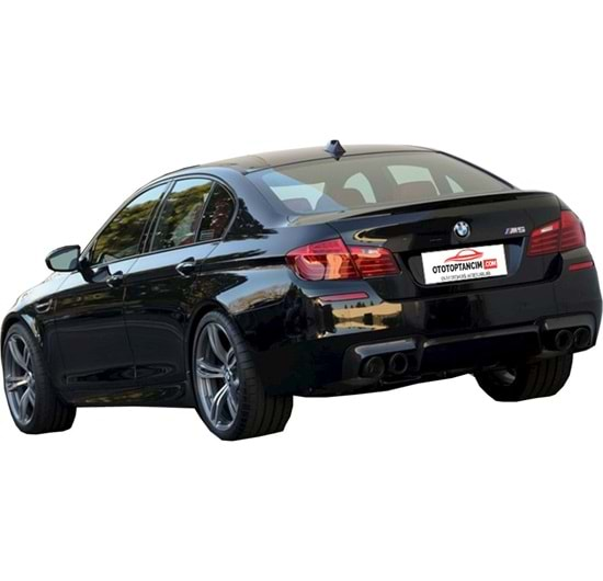 BMW F10 2010 2017 Difüzör VorStainer St Sağ+Sol/Çiftli Çıkış P Black