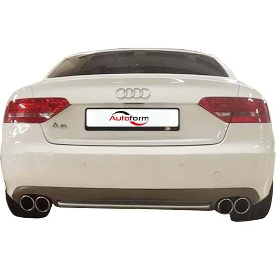 Audi A5 B9 2016+ Difüzör Sportback S Line Sağ Sol P.Black Vakum