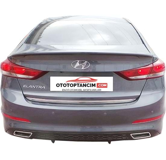 Hyundai Elantra 2015 Difüzör Oem St +Egzos Ucu (Krom) Set