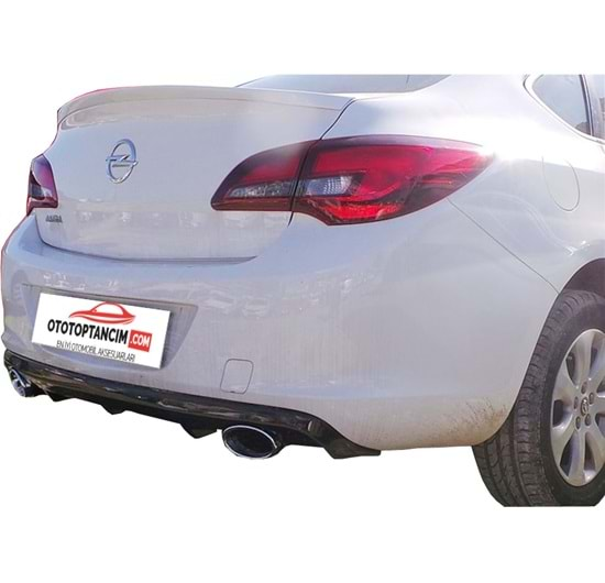 Opel Astra J 2011 S Difüzör OPC Line +Egzos Ucu (Krom) P Black