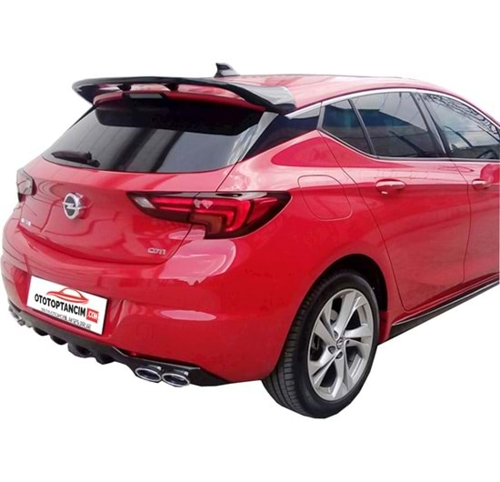 Opel Astra K 2015 Difüzör OPC St +Egzos Ucu (Krom) P Black Set