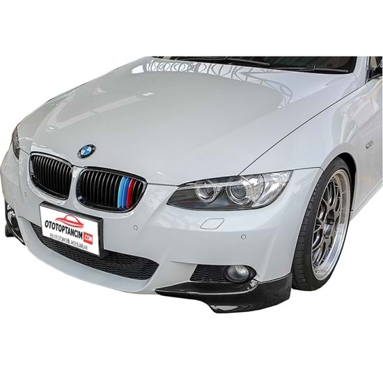 BMW E92 2007 2009 Tampon Ön Flap Seti M Performance St P Black