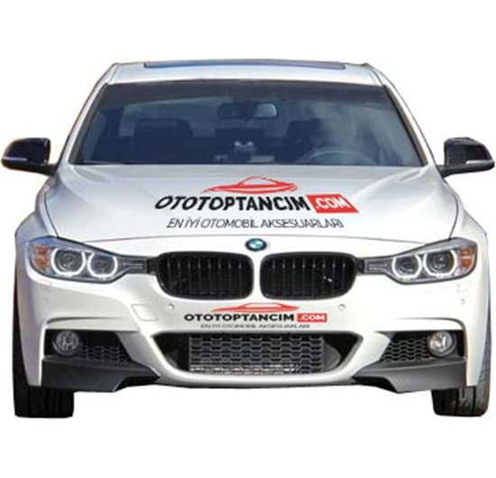 BMW F30 2012 Tampon Ön Flap Seti M Performance St P Black