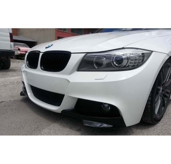 BMW E90 Uyumlu Makyajsız Flap Seti, Piano Black, Vakum