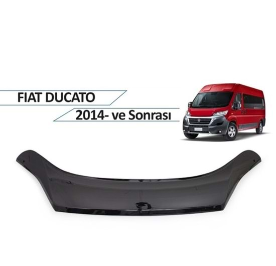 Fiat Ducato -P. Boxer 2014+ Kaput Rüzgarlığı Piano Black