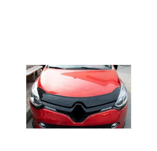 Renault Clio 4 2012+ Kaput Rüzgarlığı Piano Black