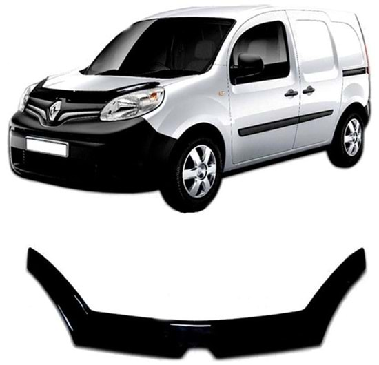 Renault Kangoo 2014+ Kaput Rüzgarlığı Piano Black