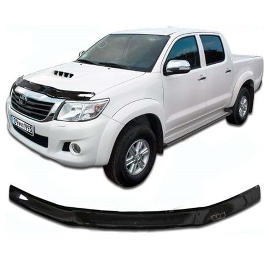 Toyota Hilux 2012-2015 Kaput Rüzgarlığı Piano Black