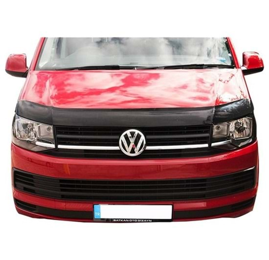 Vw Transporter 2014+ Kaput Rüzgarlığı Piano Black