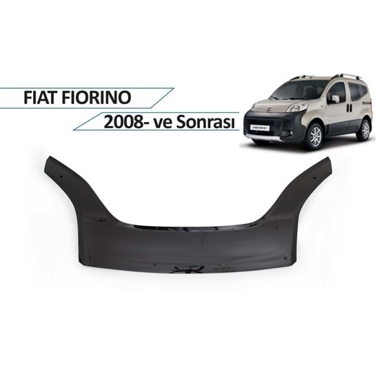 Fiat Fiorino 2007-2016 Kaput Rüzgarlığı Piano Black