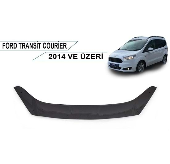 Ford Courier 2014 + Kaput Rüzgarlığı Piano Black