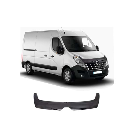 Renault Master 2014+ Kaput Rüzgarlığı Piano Black