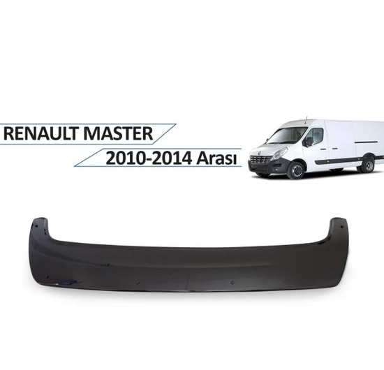 Renault Master 2010-2014 Kaput Rüzgarlığı Piano Black