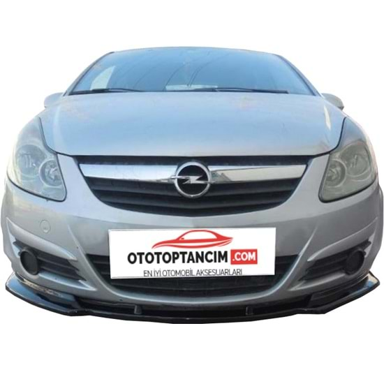 Opel Corsa D 20112014 Basic Ön Lip P Black