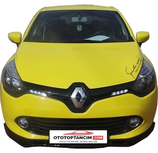 Renault Clio 4 2012 Basic Ön Lip P Black