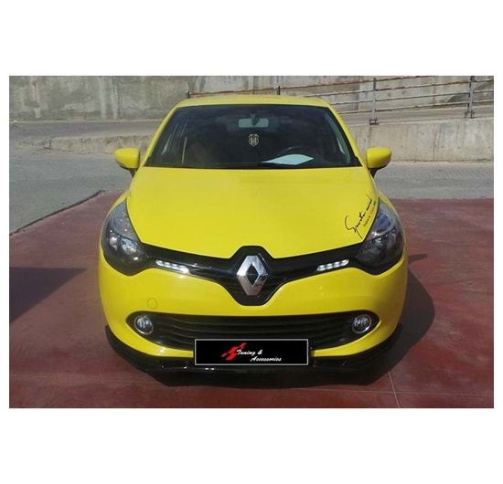 Renault Clio 4 2012 Basic Ön Lip P Black