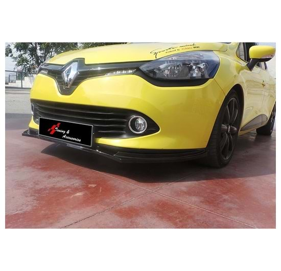 Renault Clio 4 2012 Basic Ön Lip P Black