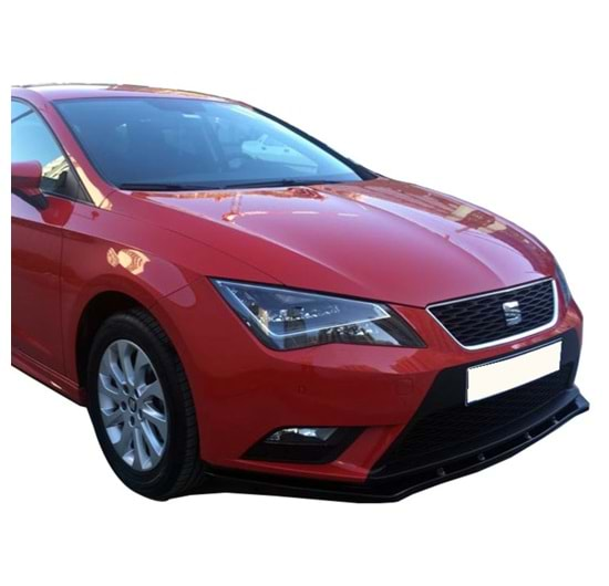 Seat Leon Mk3 2012.2016 - Basic Ön Lip FR St P Black