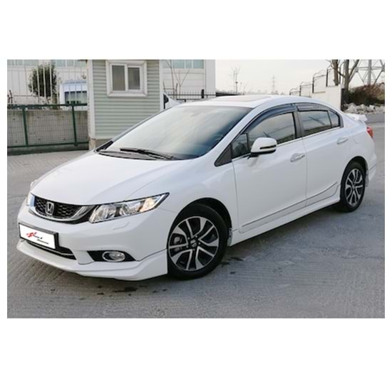 Honda Civic FB7 2012 2016 Marşpiyel Seti Düz