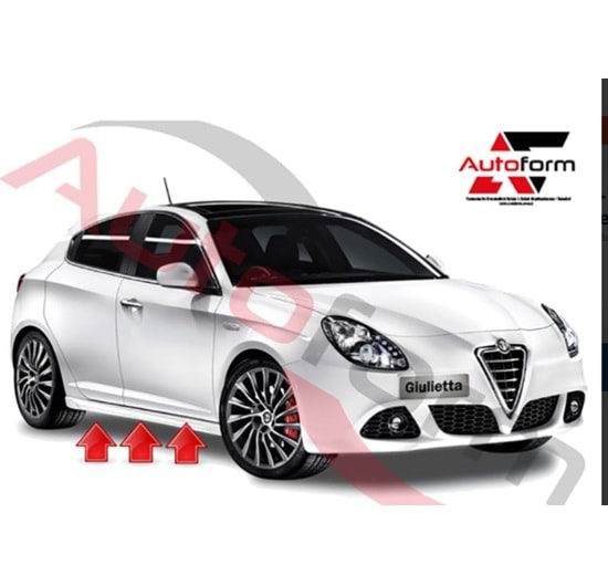 Alfa Romeo Giulietta 2010 - Marşpiyel Sprint, Boyasız, Vakum Set