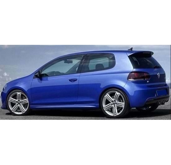 VW Golf Mk6 - Marşpiyel Seti, R Style, Boyasız, Vacuum Set