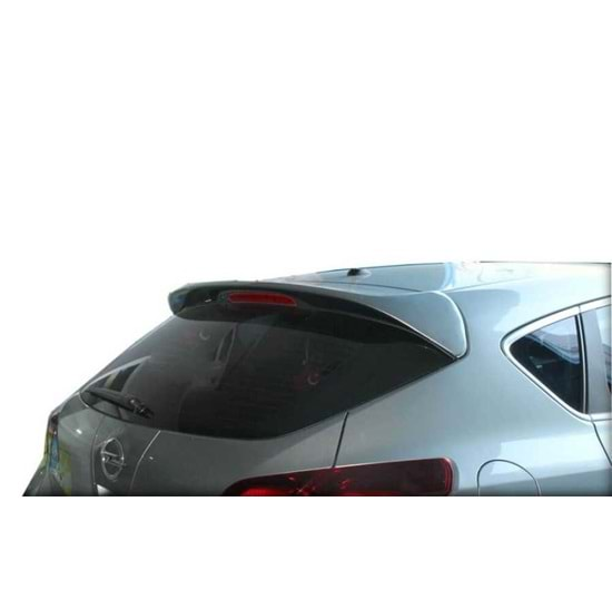 Opel Astra J HB Spoiler Arka Tavan Üzeri