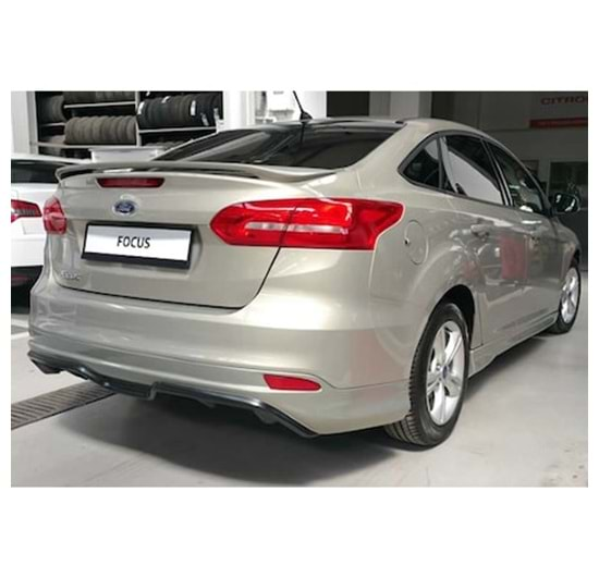 Ford Focus Mk3 2015 HB/S Tampon Arka Ek Sport Çıkışsız Mat