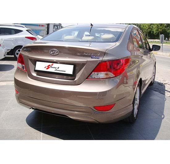 Hyundai Accent Blue 2011+ Tampon Arka Ek