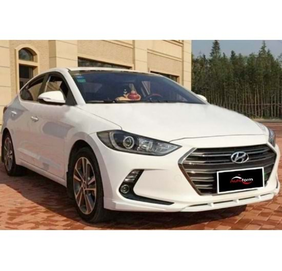 Hyundai Elantra (3 Parça) Lip P.Black