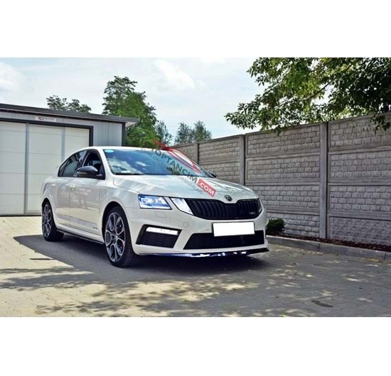 Skoda Octavia V2 MK3-3.5 VRS Tampon Altı Ön Ek Sport P Black