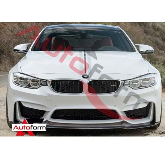 BMW F32 2014 Tampon Altı Ön Ek VorStainer St P Black