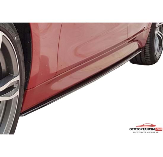 BMW F30 2012 Marşpiyel Alt Çıta Set Performans P Black