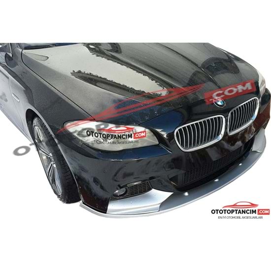 BMW F10 2010 2017 Tampon Ön Ek Flaplı M Performance St P Black