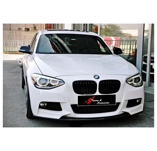 BMW F20 2011 2014 Tampon Altı Ön Ek M Performance St P Black